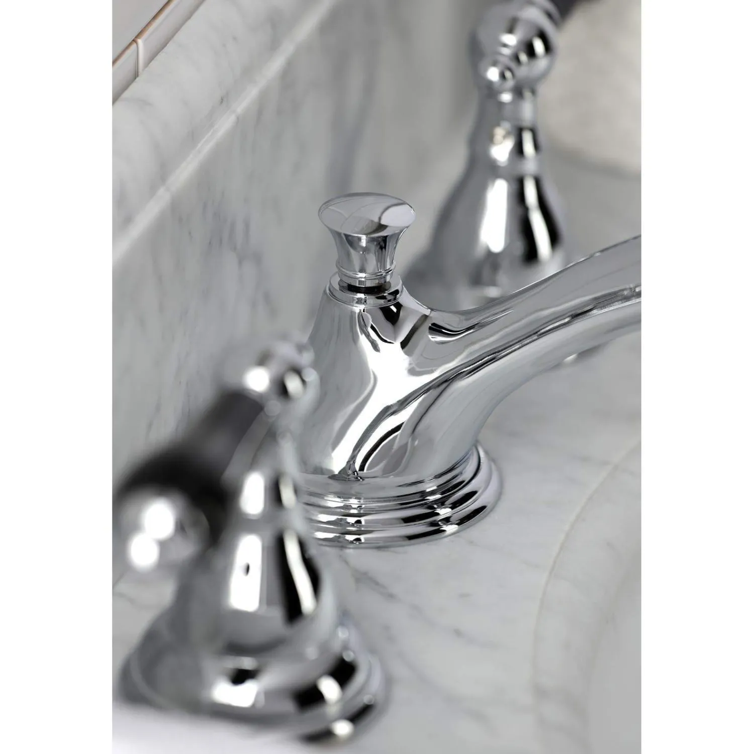 New KS556XPKL-P Duchess Widespread Bathroom Faucet with Brass Pop-Up 8" Widespread