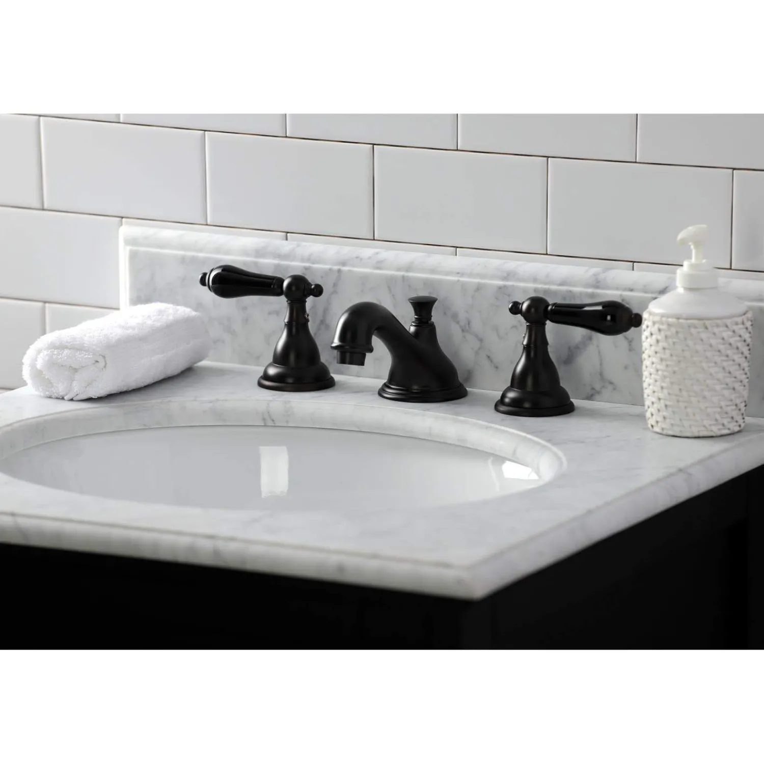 New KS556XPKL-P Duchess Widespread Bathroom Faucet with Brass Pop-Up 8" Widespread