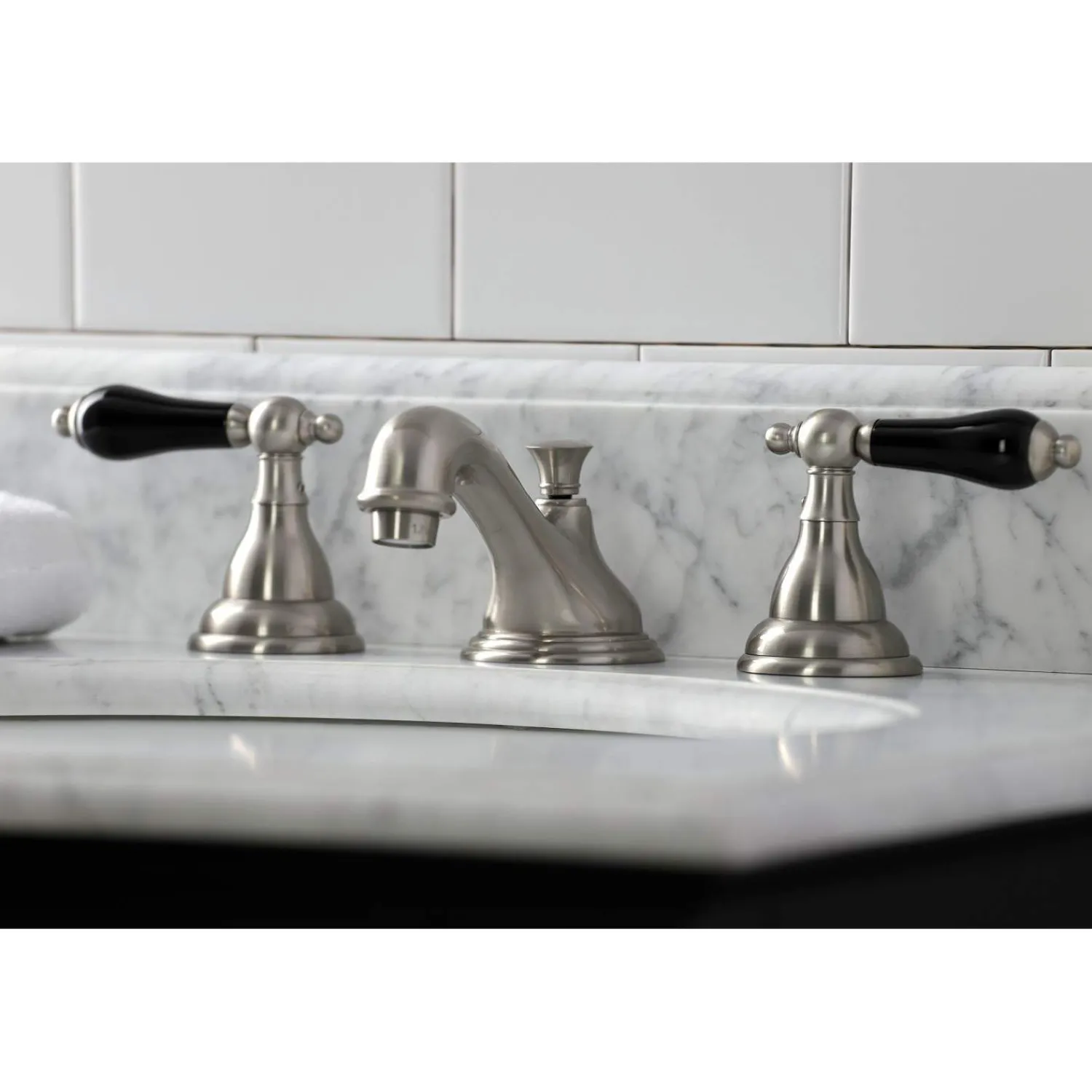 New KS556XPKL-P Duchess Widespread Bathroom Faucet with Brass Pop-Up 8" Widespread