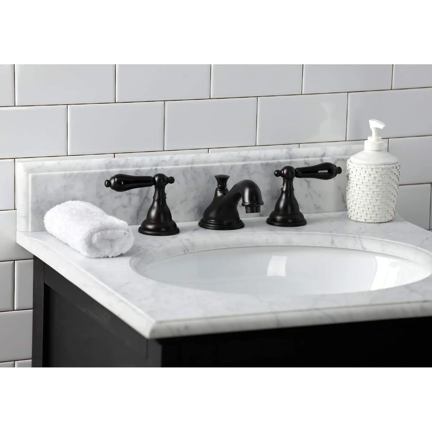 New KS556XPKL-P Duchess Widespread Bathroom Faucet with Brass Pop-Up 8" Widespread