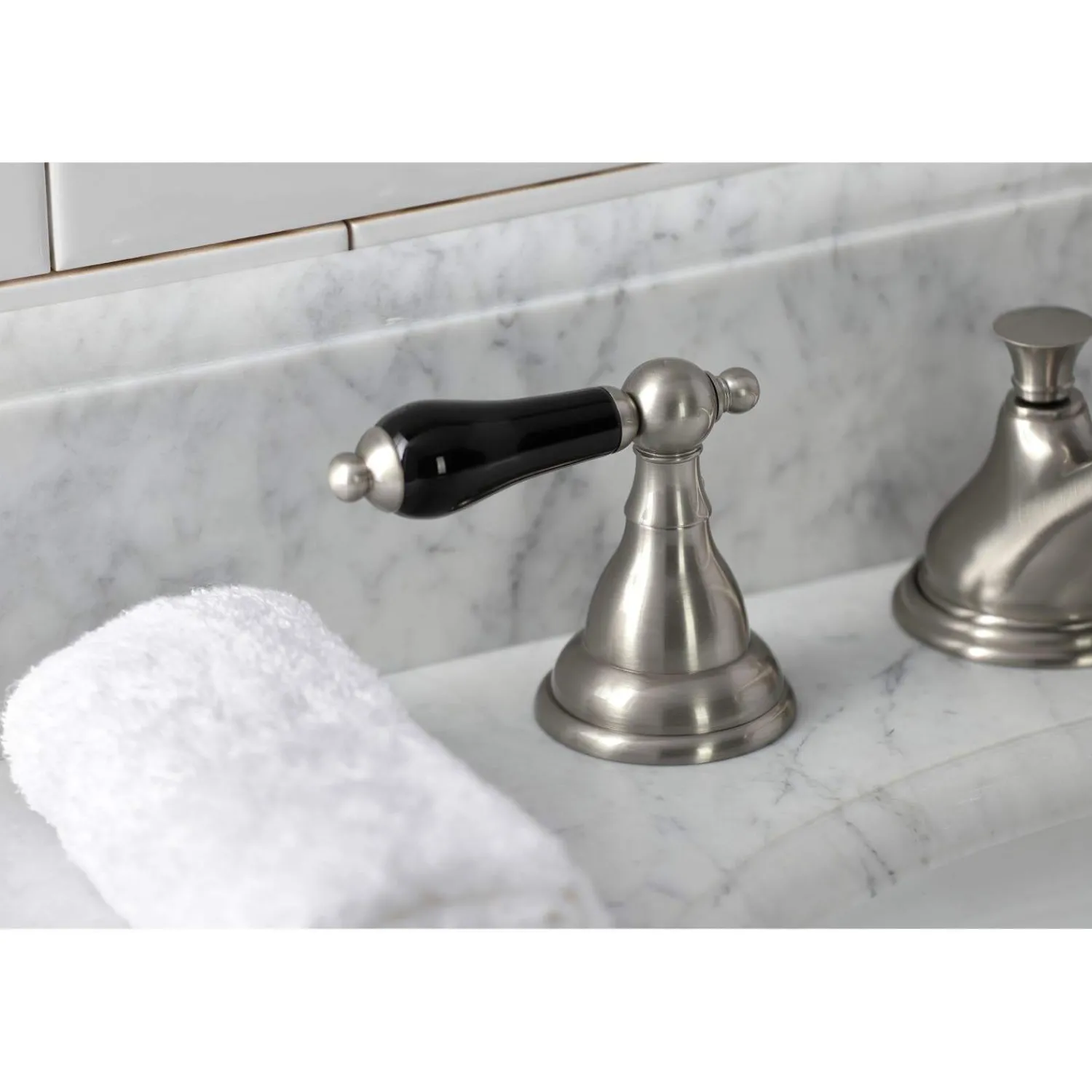 New KS556XPKL-P Duchess Widespread Bathroom Faucet with Brass Pop-Up 8" Widespread