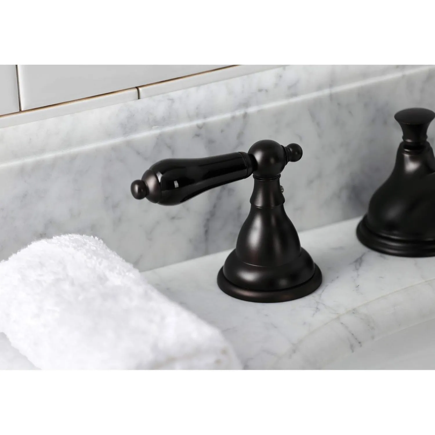New KS556XPKL-P Duchess Widespread Bathroom Faucet with Brass Pop-Up 8" Widespread