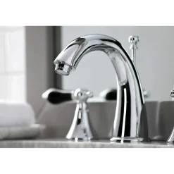 Outlet KS297XPKL-P Duchess Widespread Bathroom Faucet with Brass Pop-Up 8" Widespread