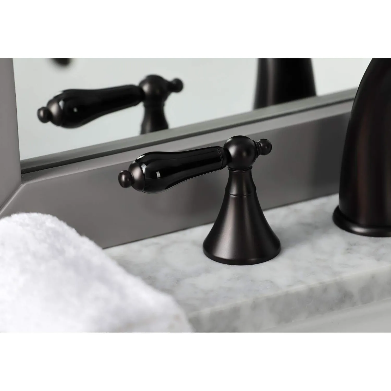 Outlet KS297XPKL-P Duchess Widespread Bathroom Faucet with Brass Pop-Up 8" Widespread