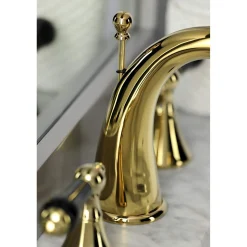 Outlet KS297XPKL-P Duchess Widespread Bathroom Faucet with Brass Pop-Up 8