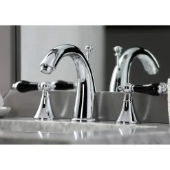 Outlet KS297XPKL-P Duchess Widespread Bathroom Faucet with Brass Pop-Up 8
