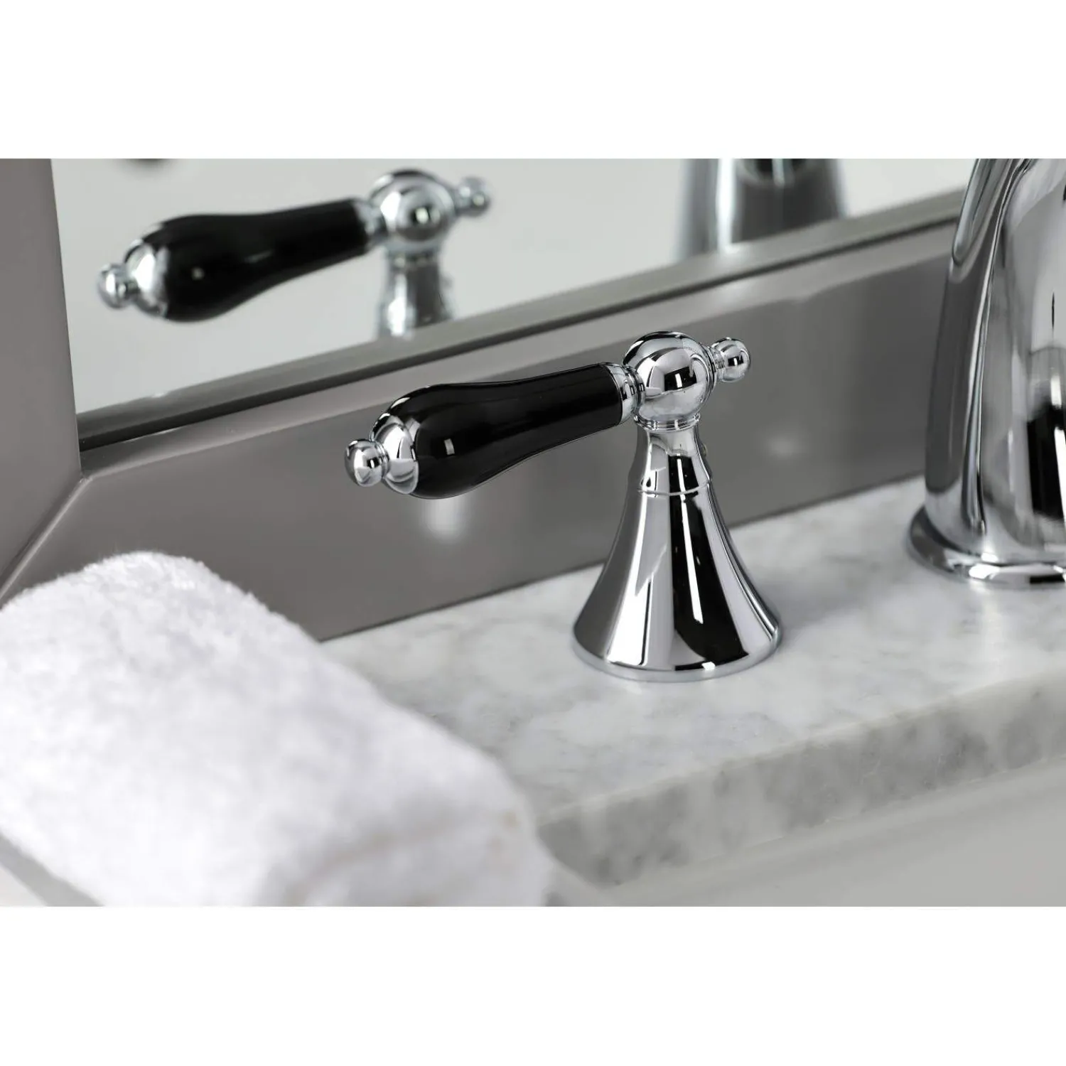 Outlet KS297XPKL-P Duchess Widespread Bathroom Faucet with Brass Pop-Up 8" Widespread