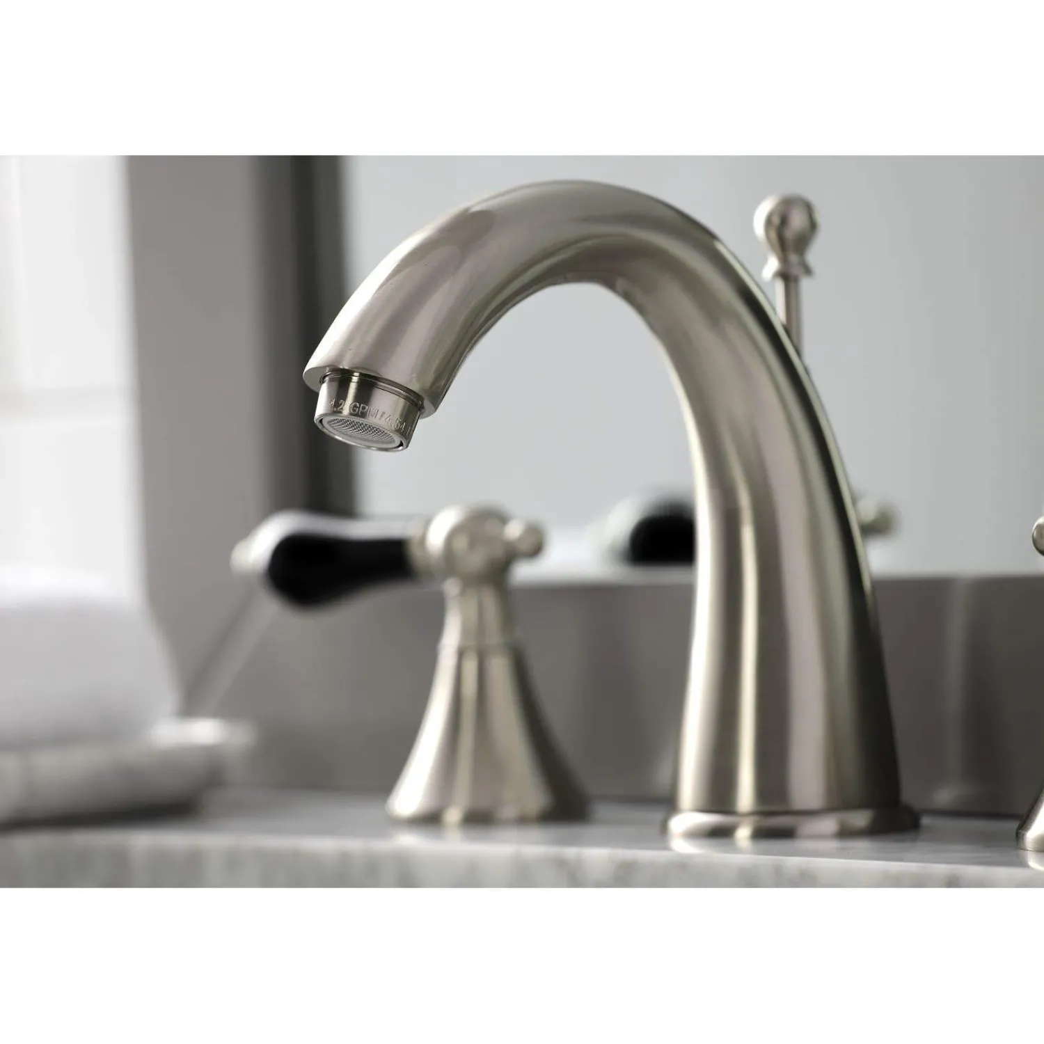 Outlet KS297XPKL-P Duchess Widespread Bathroom Faucet with Brass Pop-Up 8" Widespread