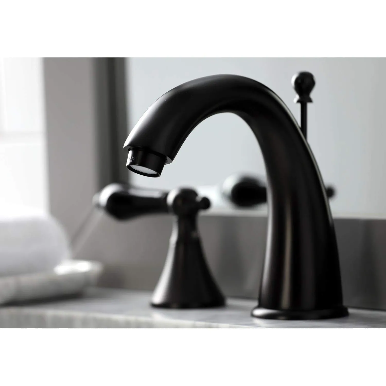 Outlet KS297XPKL-P Duchess Widespread Bathroom Faucet with Brass Pop-Up 8" Widespread