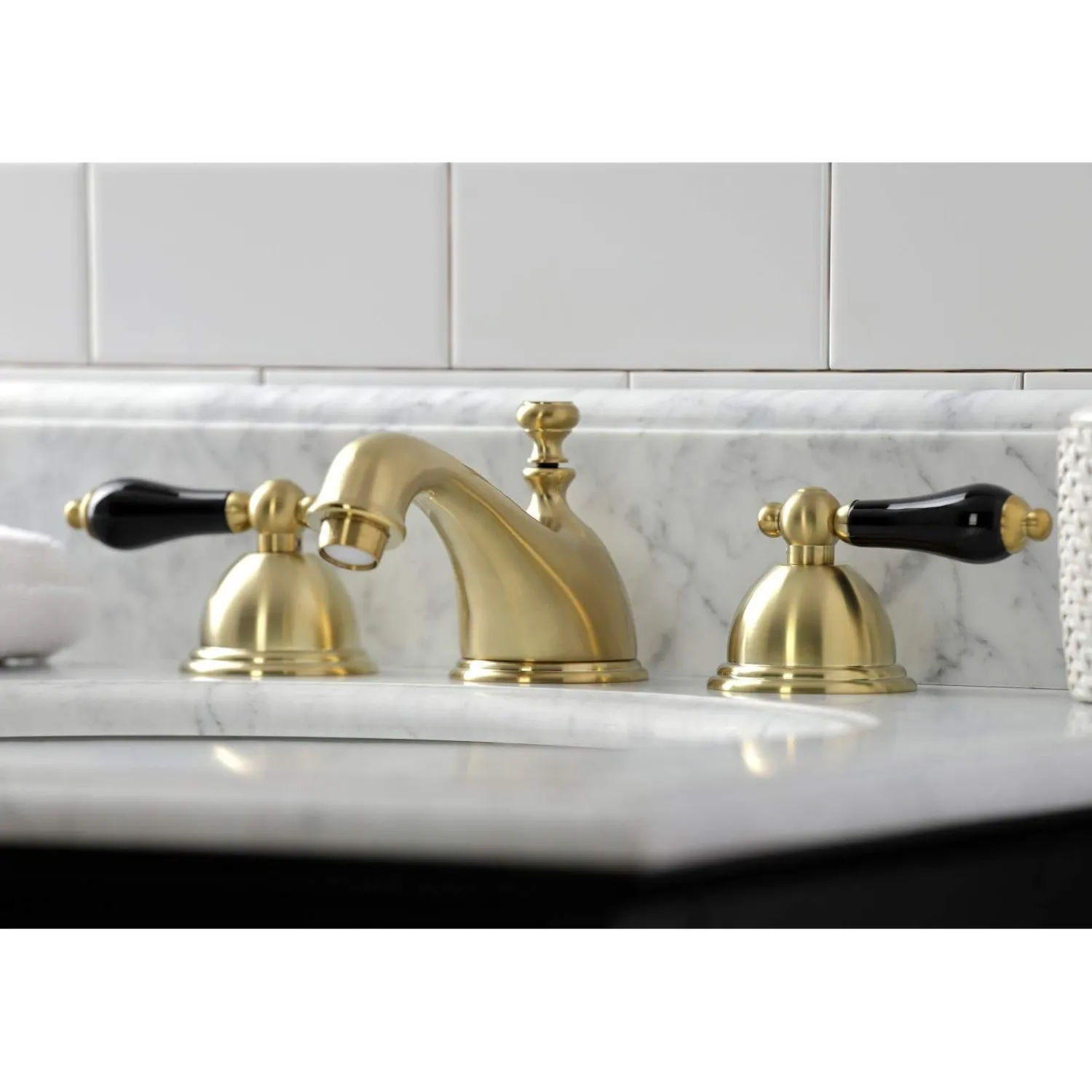Sale KS396XPKL-P Duchess Widespread Bathroom Faucet with Brass Pop-Up 8" Widespread