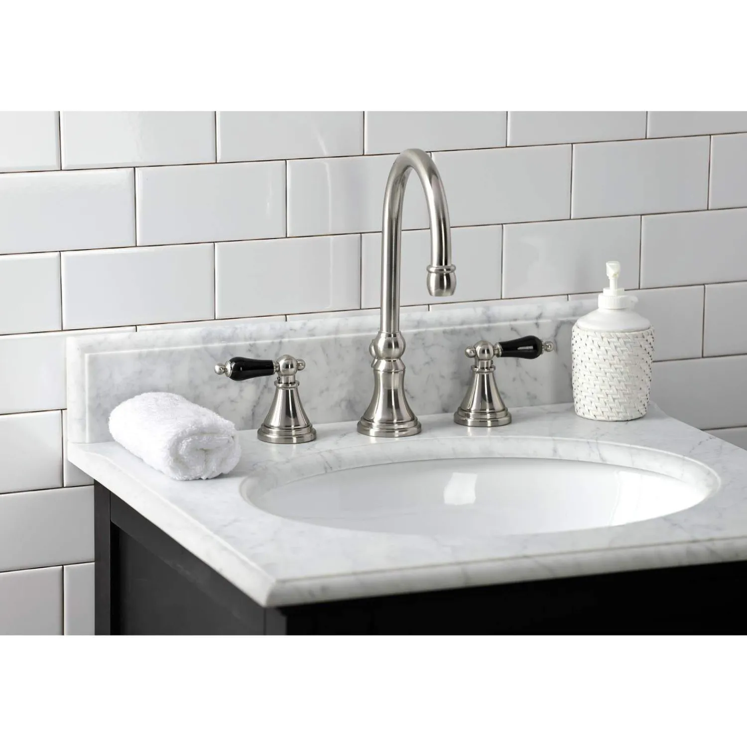 Outlet KS298XPKL-P Duchess Widespread Bathroom Faucet with Brass Pop-Up 8" Widespread