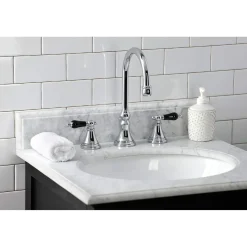 Outlet KS298XPKL-P Duchess Widespread Bathroom Faucet with Brass Pop-Up 8