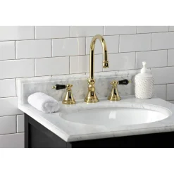 Outlet KS298XPKL-P Duchess Widespread Bathroom Faucet with Brass Pop-Up 8