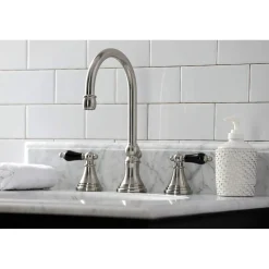 Outlet KS298XPKL-P Duchess Widespread Bathroom Faucet with Brass Pop-Up 8