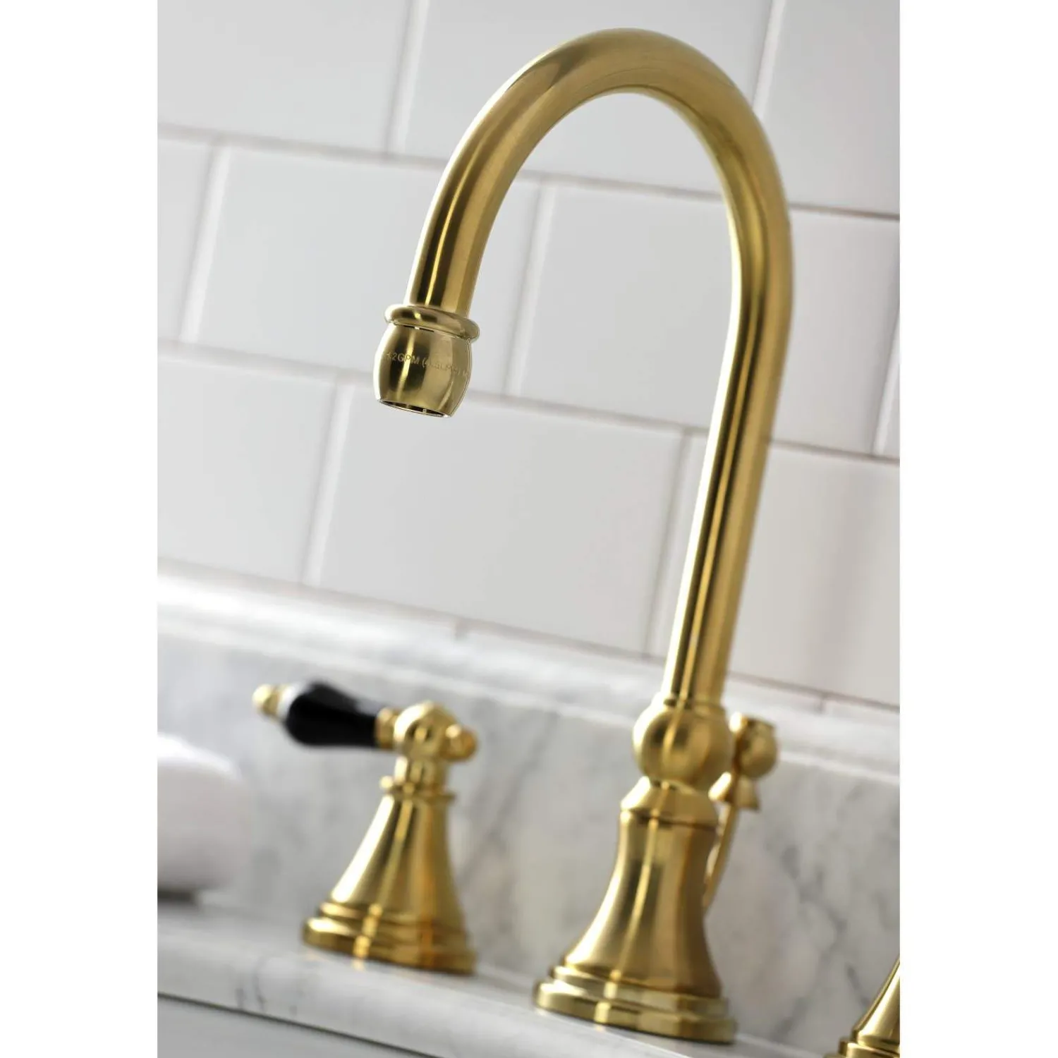Outlet KS298XPKL-P Duchess Widespread Bathroom Faucet with Brass Pop-Up 8" Widespread