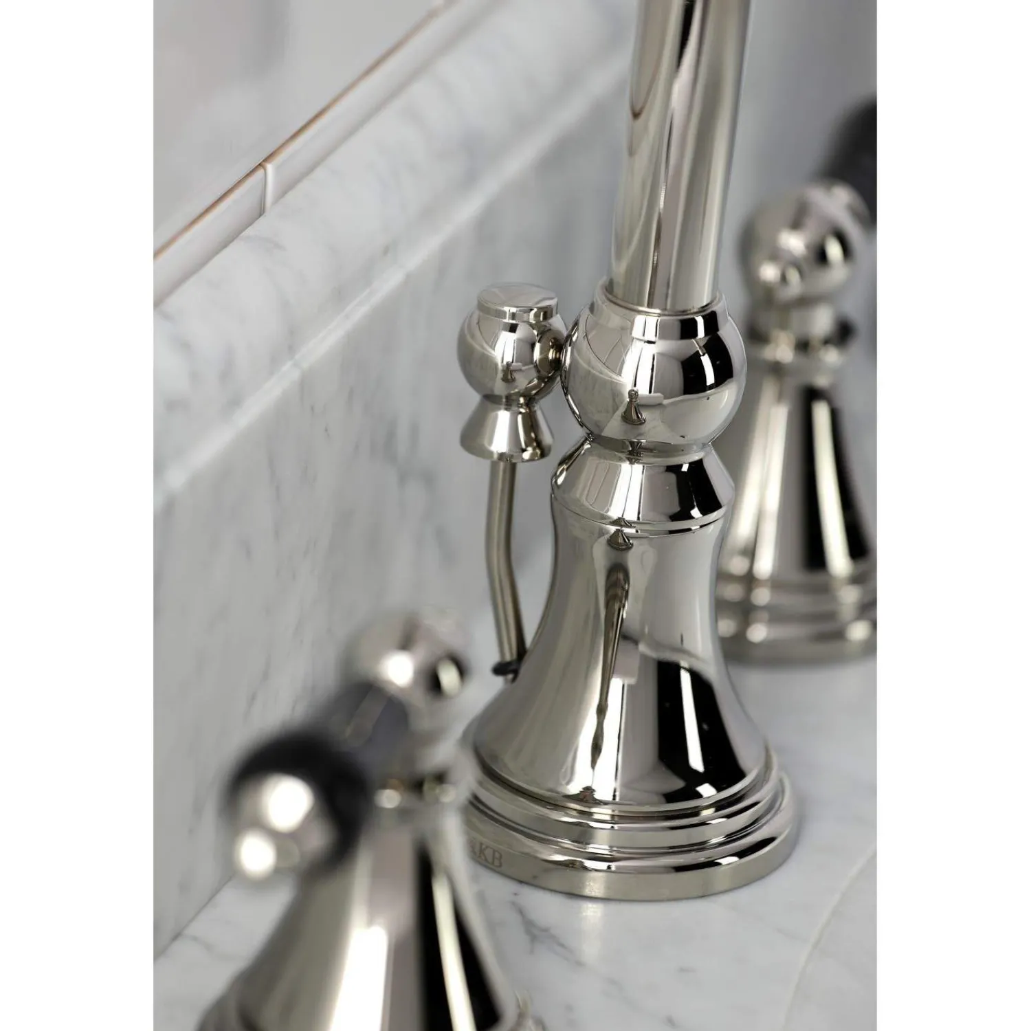 Outlet KS298XPKL-P Duchess Widespread Bathroom Faucet with Brass Pop-Up 8" Widespread