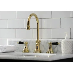 Outlet KS298XPKL-P Duchess Widespread Bathroom Faucet with Brass Pop-Up 8