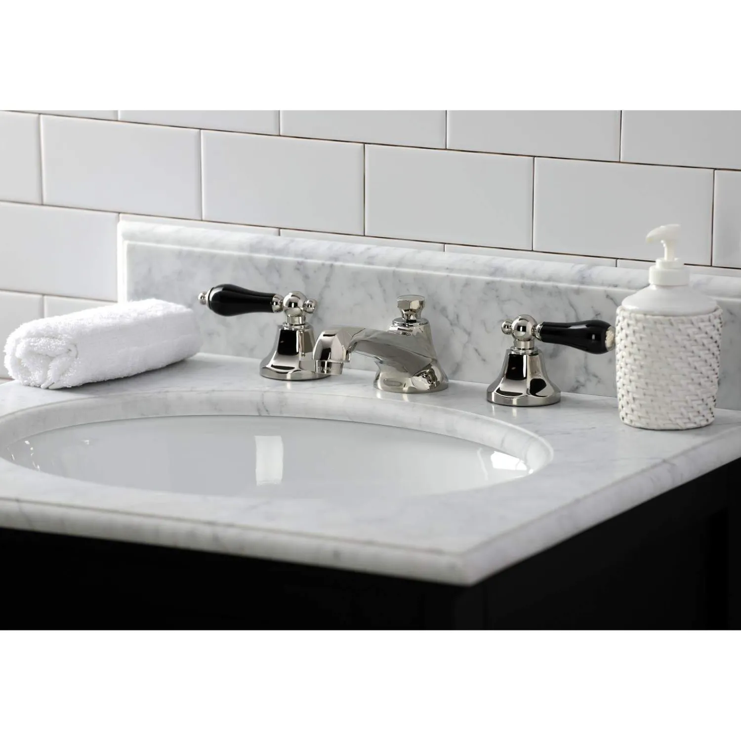 Online KS446XPKL-P Duchess Widespread Bathroom Faucet with Brass Pop-Up 8" Widespread