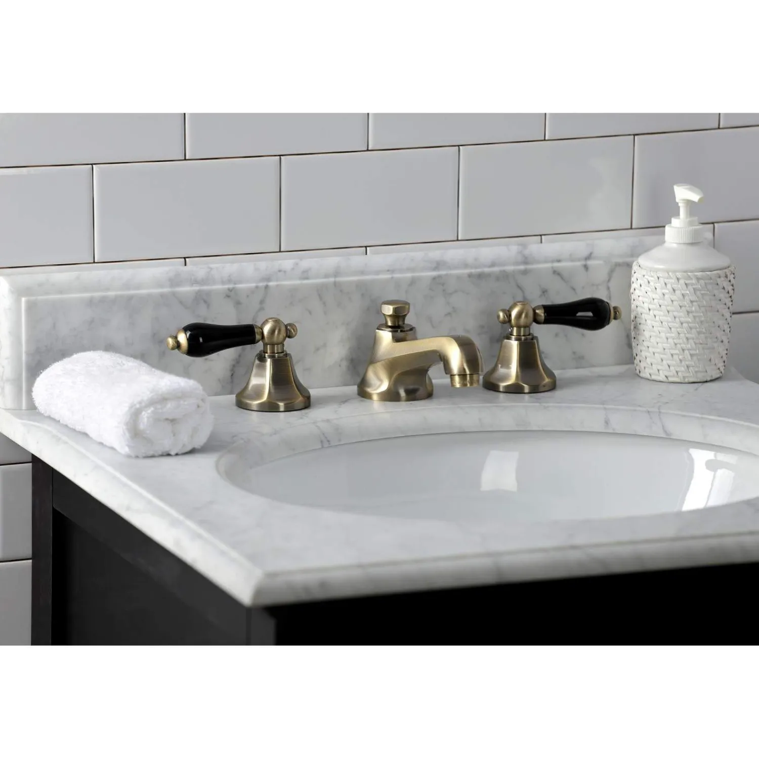 Online KS446XPKL-P Duchess Widespread Bathroom Faucet with Brass Pop-Up 8" Widespread