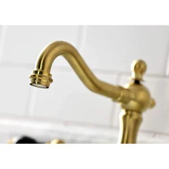 Clearance KS197XPKL-P Duchess Widespread Bathroom Faucet with Brass Pop-Up 8