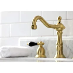 Clearance KS197XPKL-P Duchess Widespread Bathroom Faucet with Brass Pop-Up 8