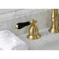 Clearance KS197XPKL-P Duchess Widespread Bathroom Faucet with Brass Pop-Up 8