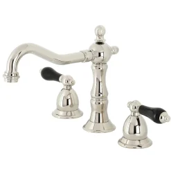 Clearance KS197XPKL-P Duchess Widespread Bathroom Faucet with Brass Pop-Up 8