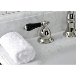 Clearance KS197XPKL-P Duchess Widespread Bathroom Faucet with Brass Pop-Up 8