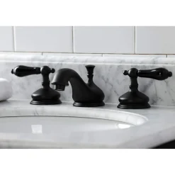 New KS116XPKL-P Duchess Widespread Bathroom Faucet with Brass Pop-Up 8" Widespread