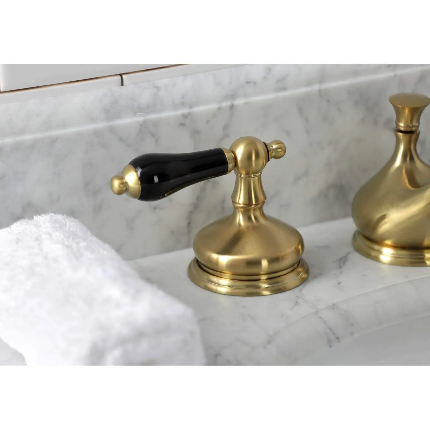 New KS116XPKL-P Duchess Widespread Bathroom Faucet with Brass Pop-Up 8" Widespread