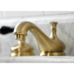 New KS116XPKL-P Duchess Widespread Bathroom Faucet with Brass Pop-Up 8