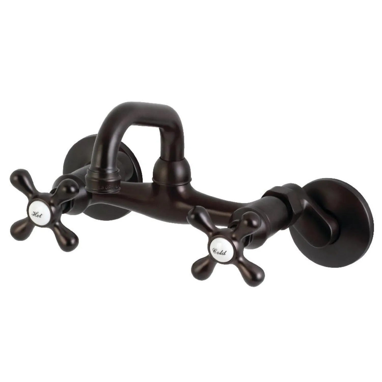 Discount KS212X-P Two-Handle Wall Mount Bar Faucet Wall Mounted Kitchen Faucets