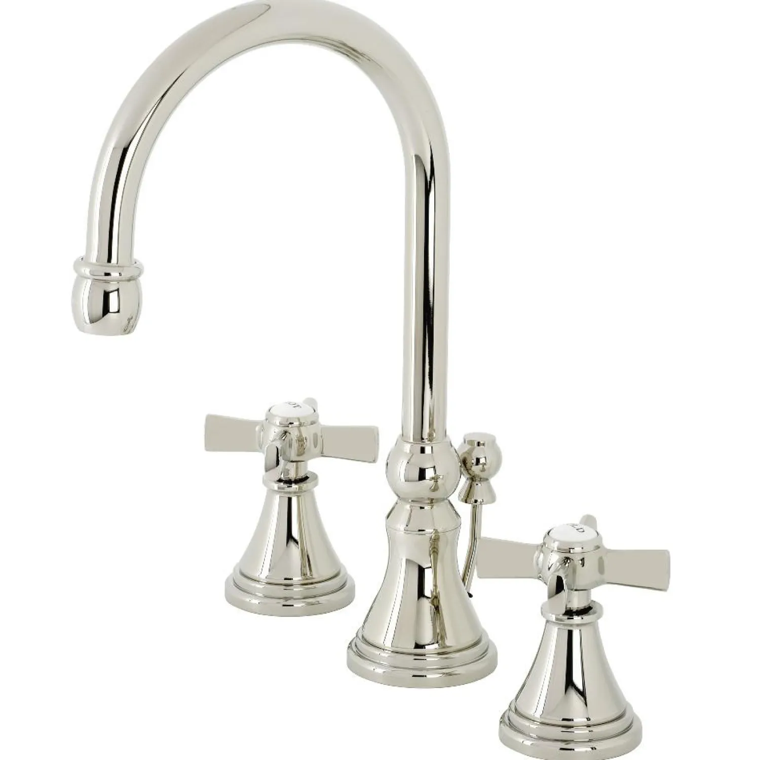 KS298XZX-P Millennium Widespread Bathroom Faucet with Brass Pop-Up 8" Widespread