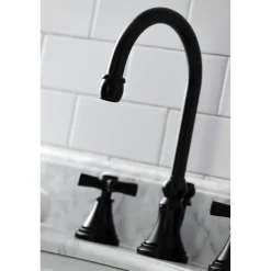 KS298XZX-P Millennium Widespread Bathroom Faucet with Brass Pop-Up 8