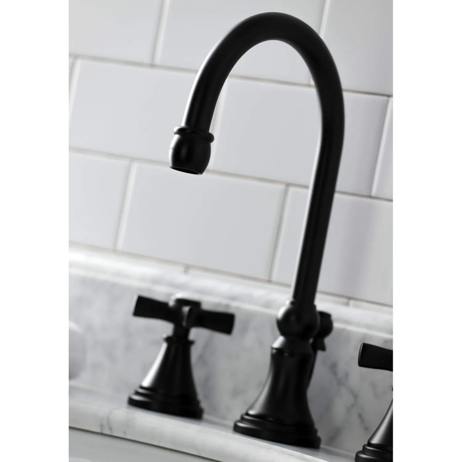 KS298XZX-P Millennium Widespread Bathroom Faucet with Brass Pop-Up 8" Widespread