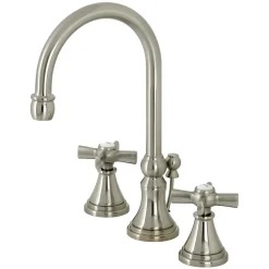 KS298XZX-P Millennium Widespread Bathroom Faucet with Brass Pop-Up 8