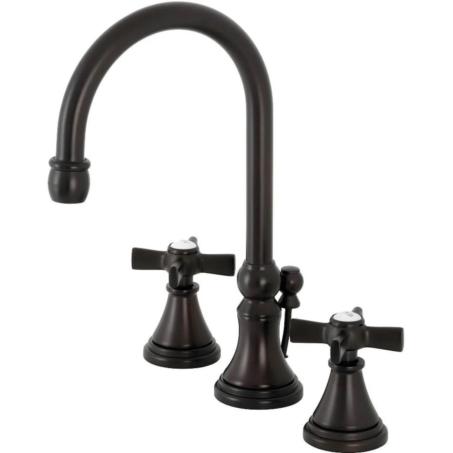 KS298XZX-P Millennium Widespread Bathroom Faucet with Brass Pop-Up 8" Widespread