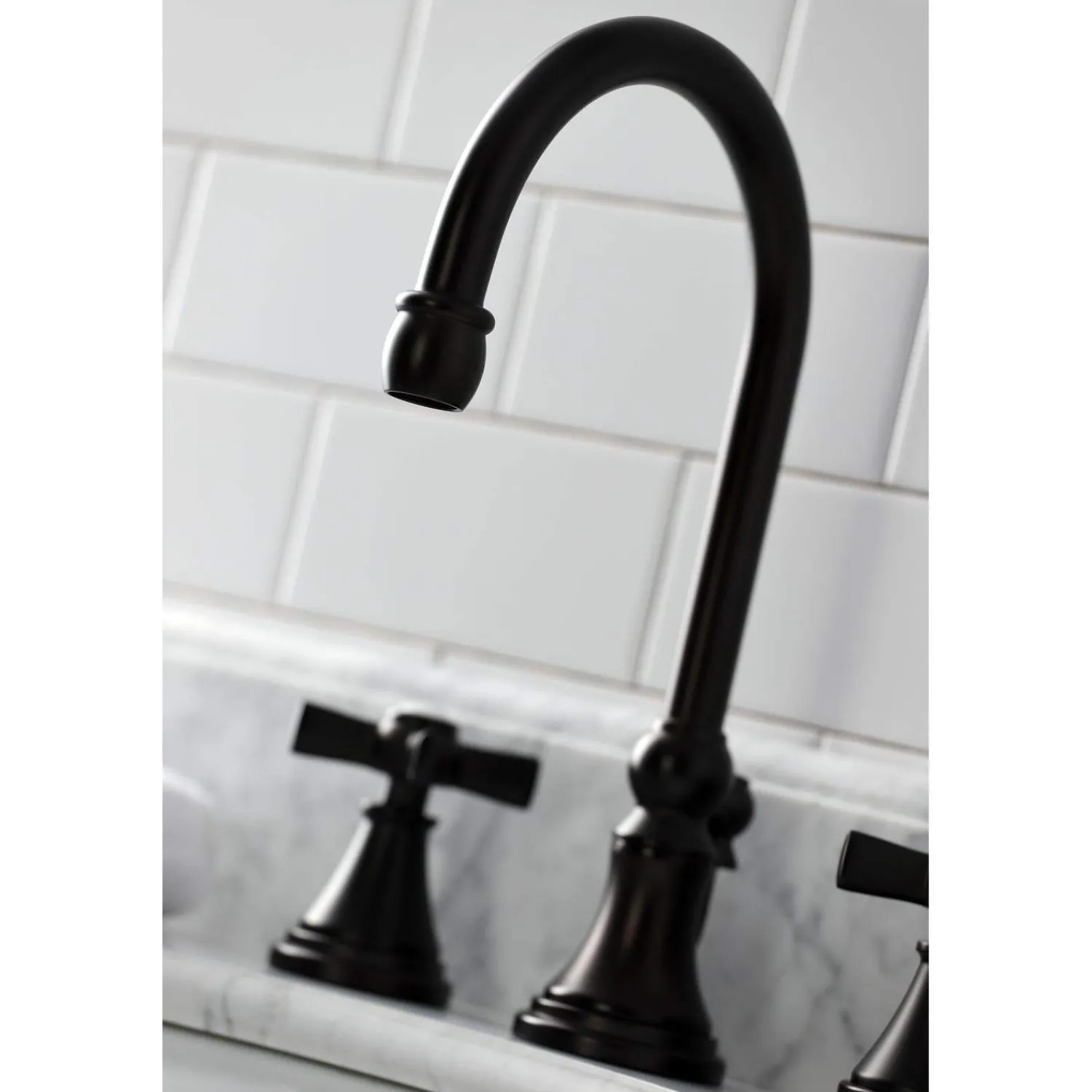 KS298XZX-P Millennium Widespread Bathroom Faucet with Brass Pop-Up 8" Widespread