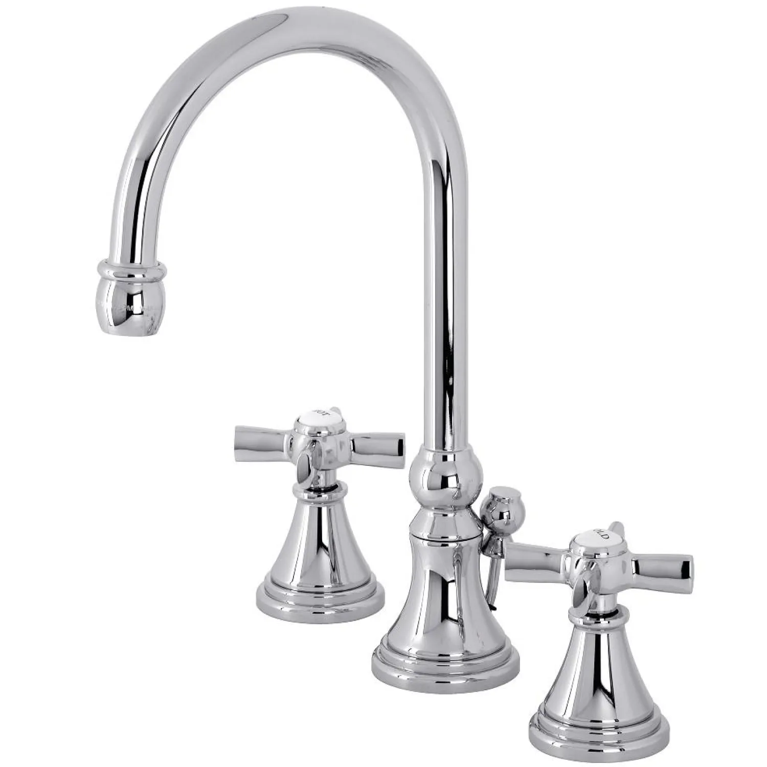 KS298XZX-P Millennium Widespread Bathroom Faucet with Brass Pop-Up 8" Widespread