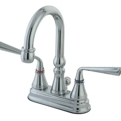 Best KS2611ZL Silver Sage 4-inch ADA Lavatory Faucet in Polished Chrome 4" Center Set