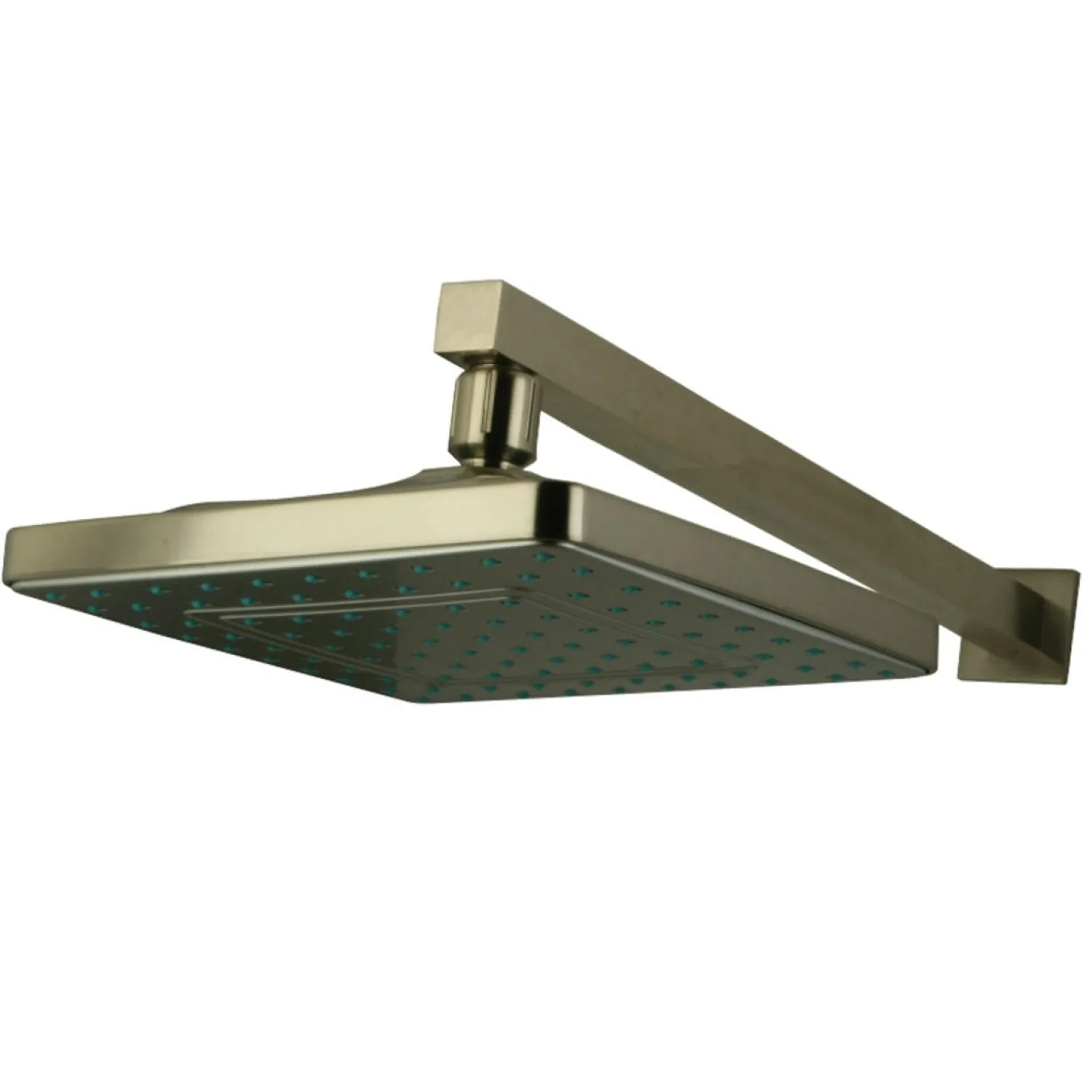 Online KX4648CK Claremont 8" Rainfall Square Showerhead with 16" Shower Arm in Brushed Nickel Shower Heads