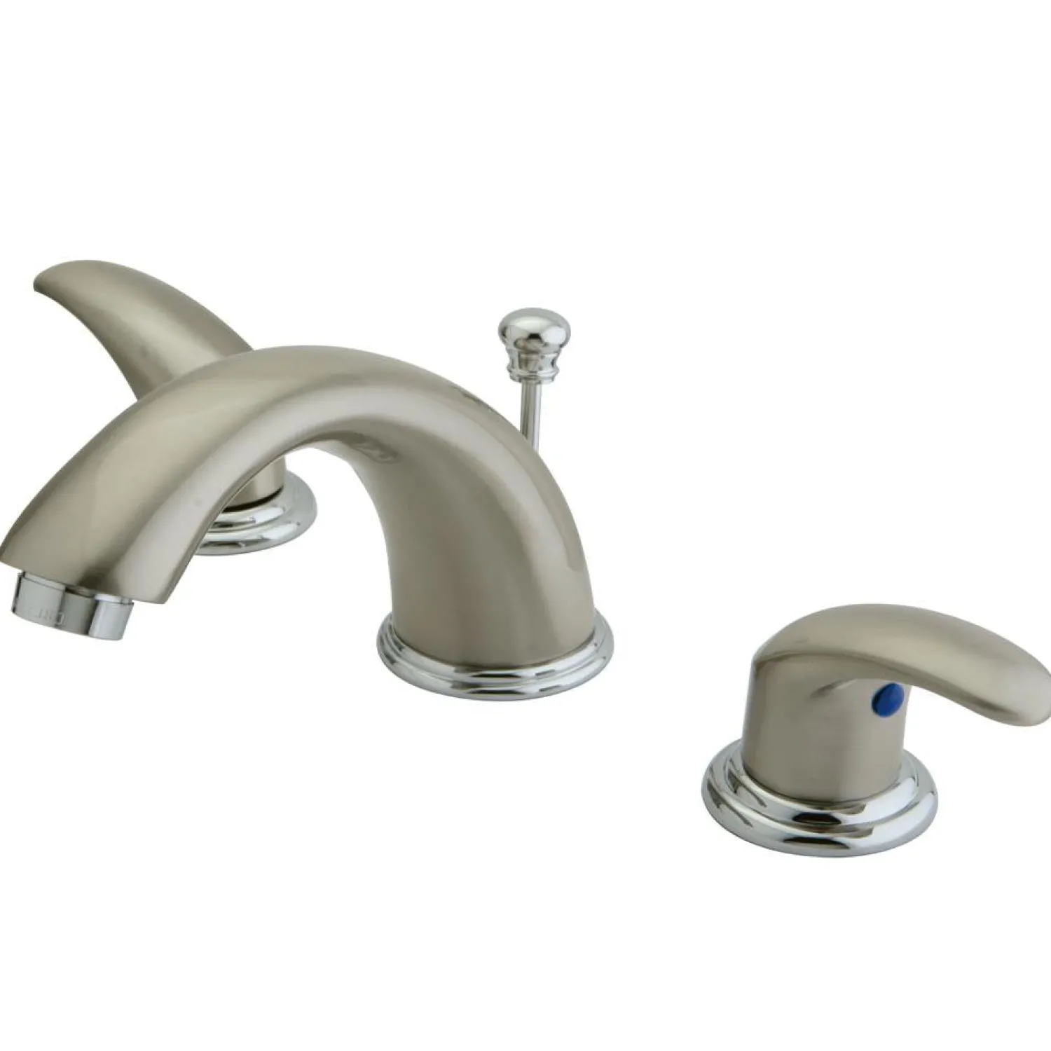 Discount Legacy Two Handle 8" to 16" Widespread Lavatory Faucet with Brass Pop-up 8" Widespread
