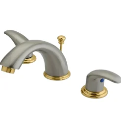 Discount Legacy Two Handle 8" to 16" Widespread Lavatory Faucet with Brass Pop-up 8" Widespread