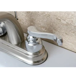 Clearance Lever-Handle 4-Inch Centerset Bathroom Faucet 4" Center Set