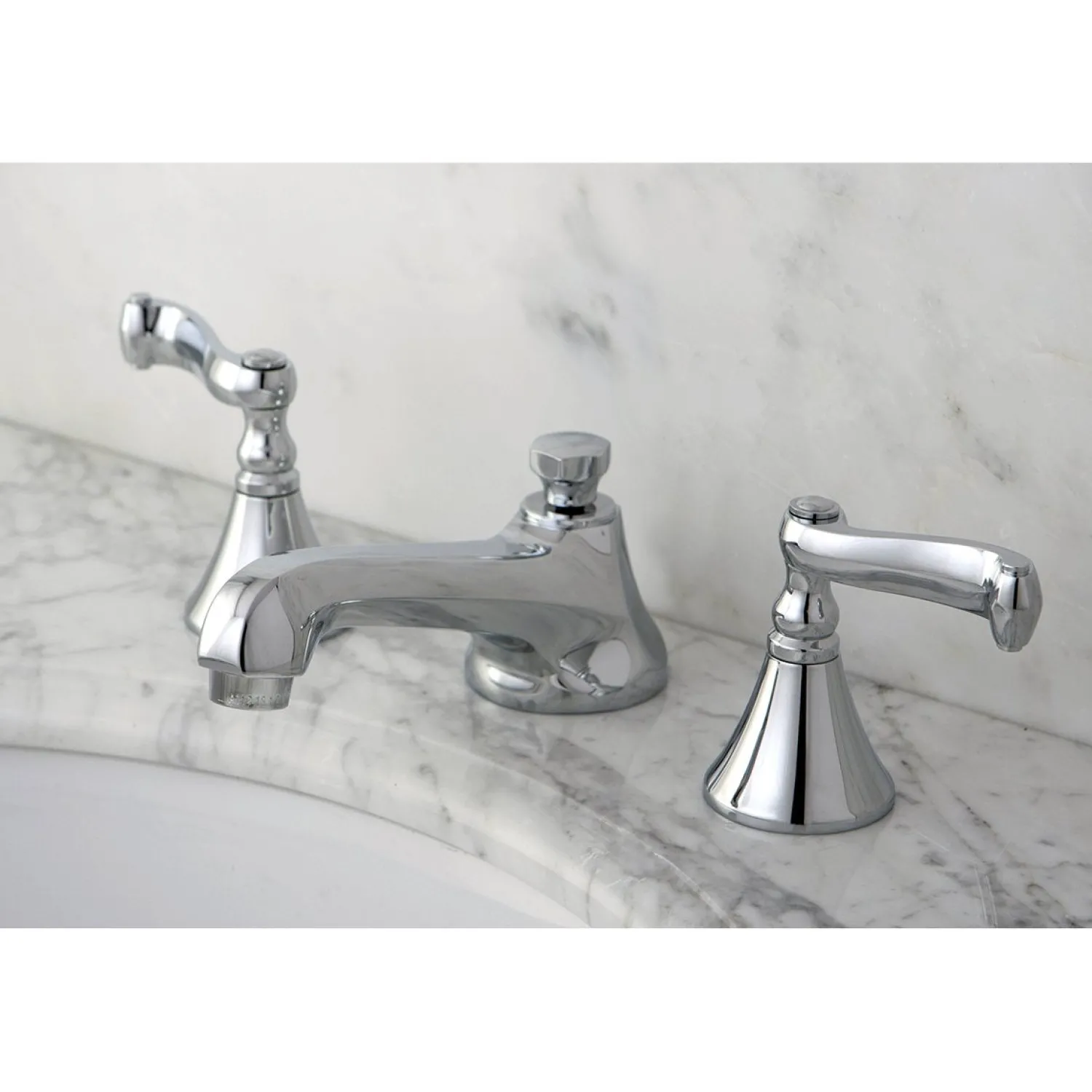 Discount Lever-Handle 8-Inch Widespread Bathroom Faucet 8" Widespread