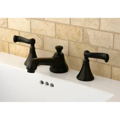Discount Lever-Handle 8-Inch Widespread Bathroom Faucet 8