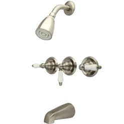 Discount 3-Lever Handles Tub and Shower Faucet Tub & Shower Sets