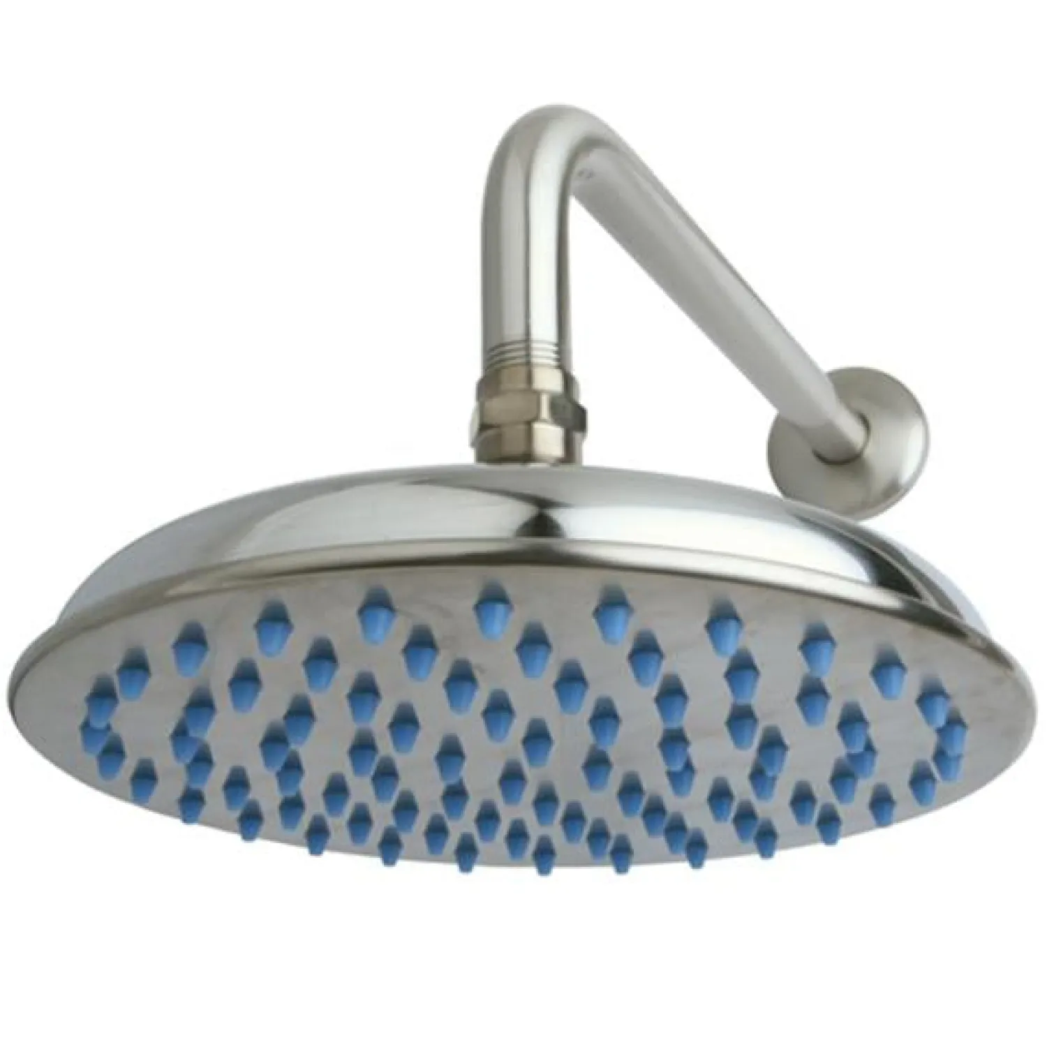 Best Made to Match 8" Diameter Raindrop Brass Made to Match Shower Head with 12" Shower Arm Combo Shower Heads