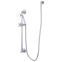 New Made to Match Polished Chrome 4 Piece Shower Combo Handheld Shower Heads