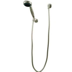 Best Made to Match 5 Setting Hand Shower with Hose in Satin Nickel Handheld Shower Heads
